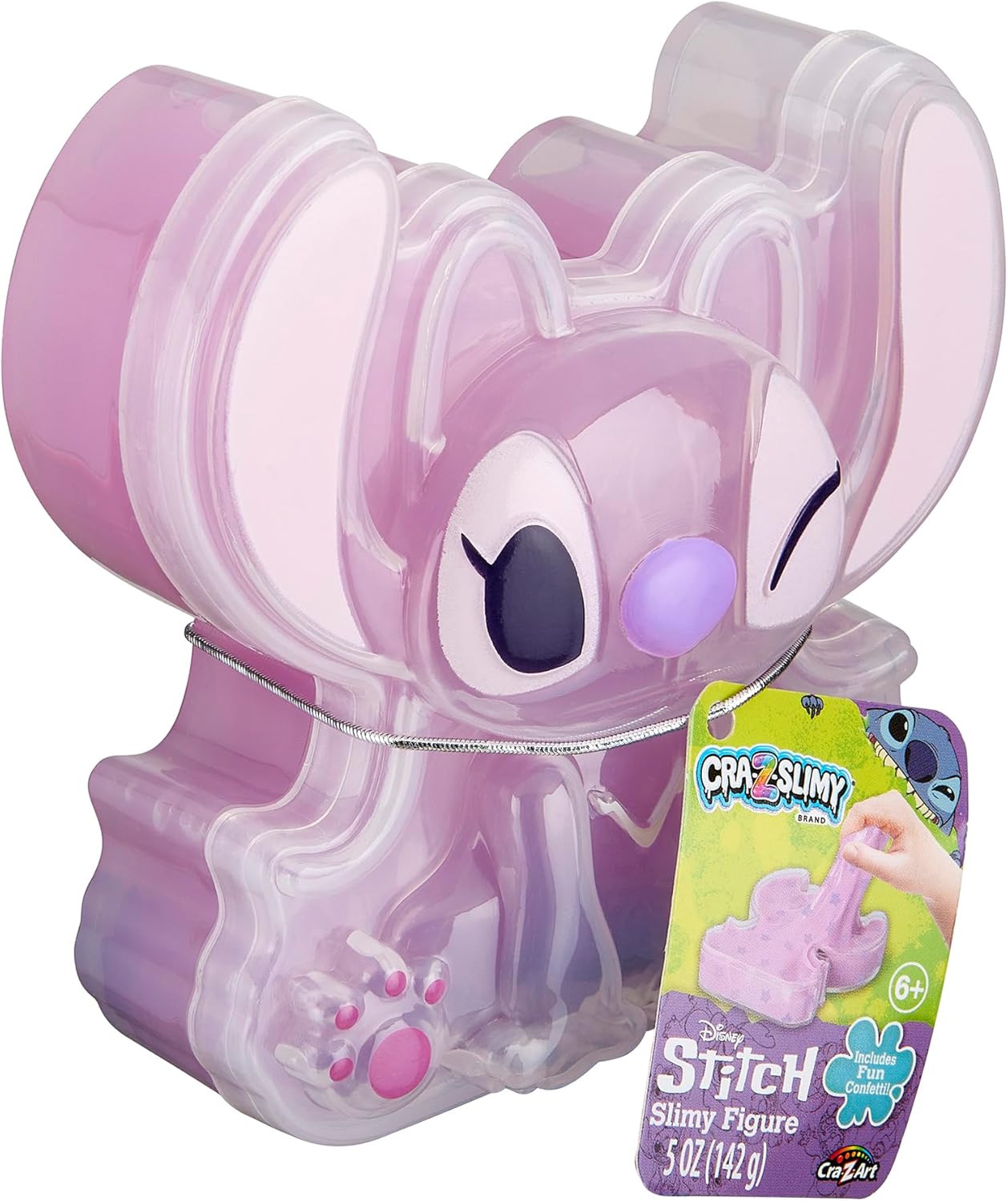 Disney Angel Stitch Premium vorgefertigter Schleim, offizielles sensorisches Disney-Spielzeug für Kinder ab 6 Jahren