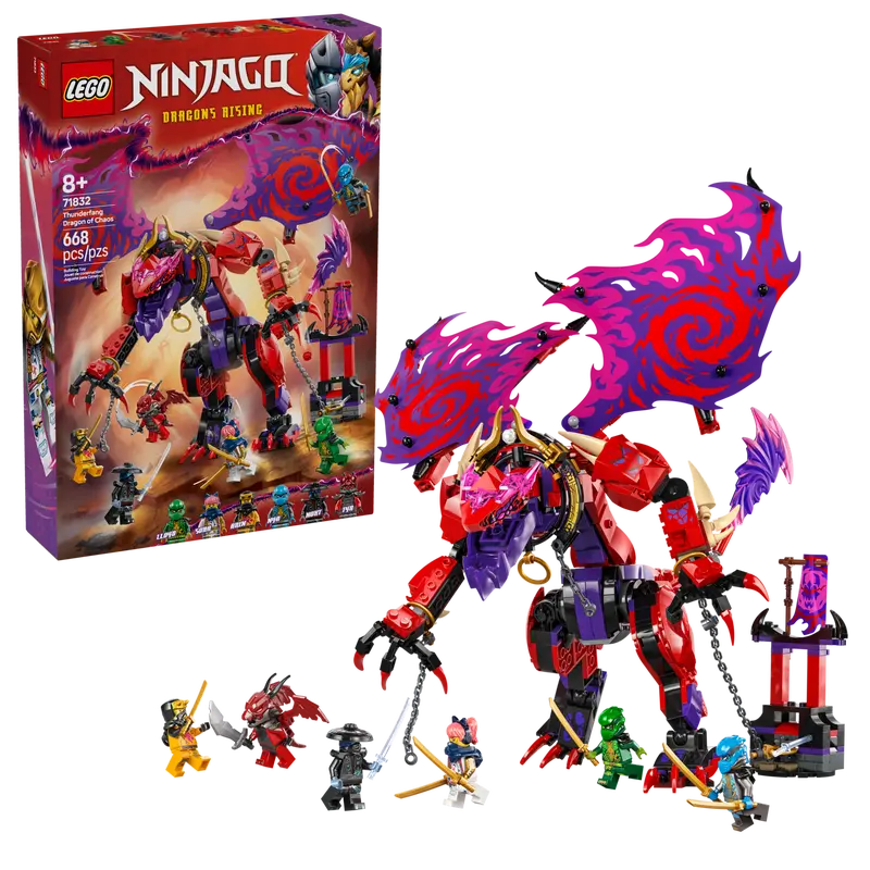 LEGO NINJAGO Dragon du Chaos Croc-Tonnerre