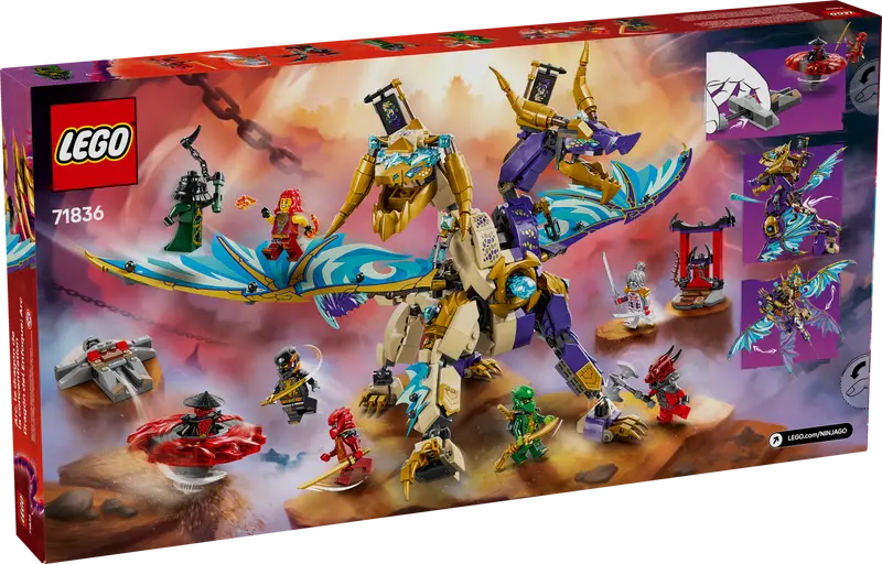 LEGO NINJAGO Elemental Dragon contre l'Impératrice Mech
