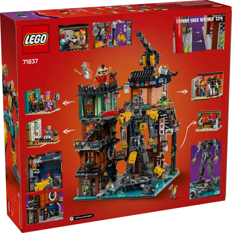 L'atelier de LEGO NINJAGO City