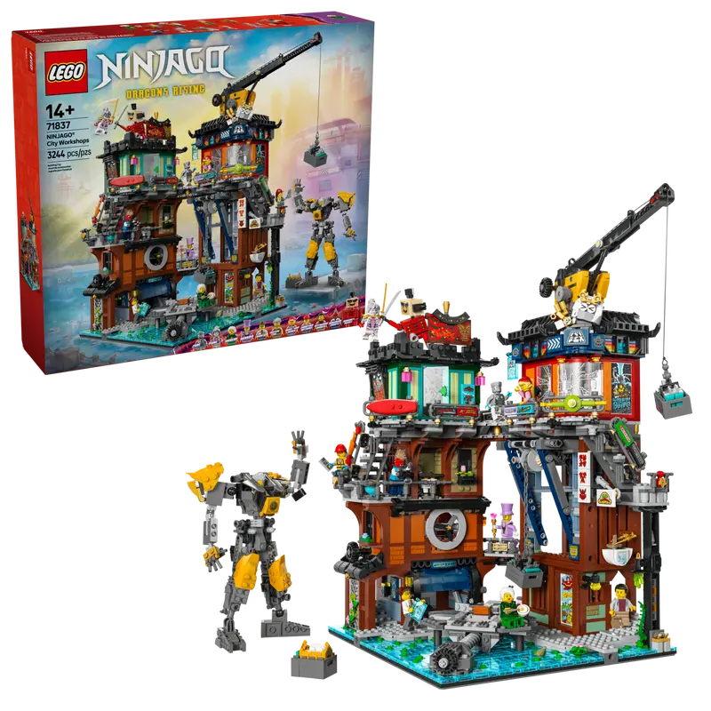 L'atelier de LEGO NINJAGO City