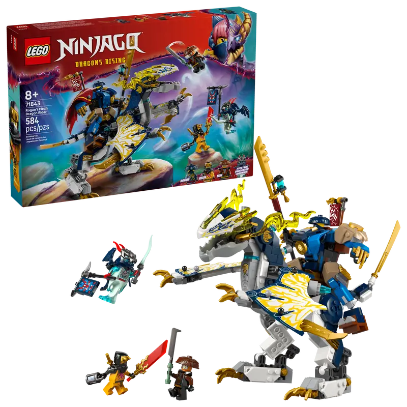 LEGO NINJAGO Le Rogue Mech et le Dragon Rider