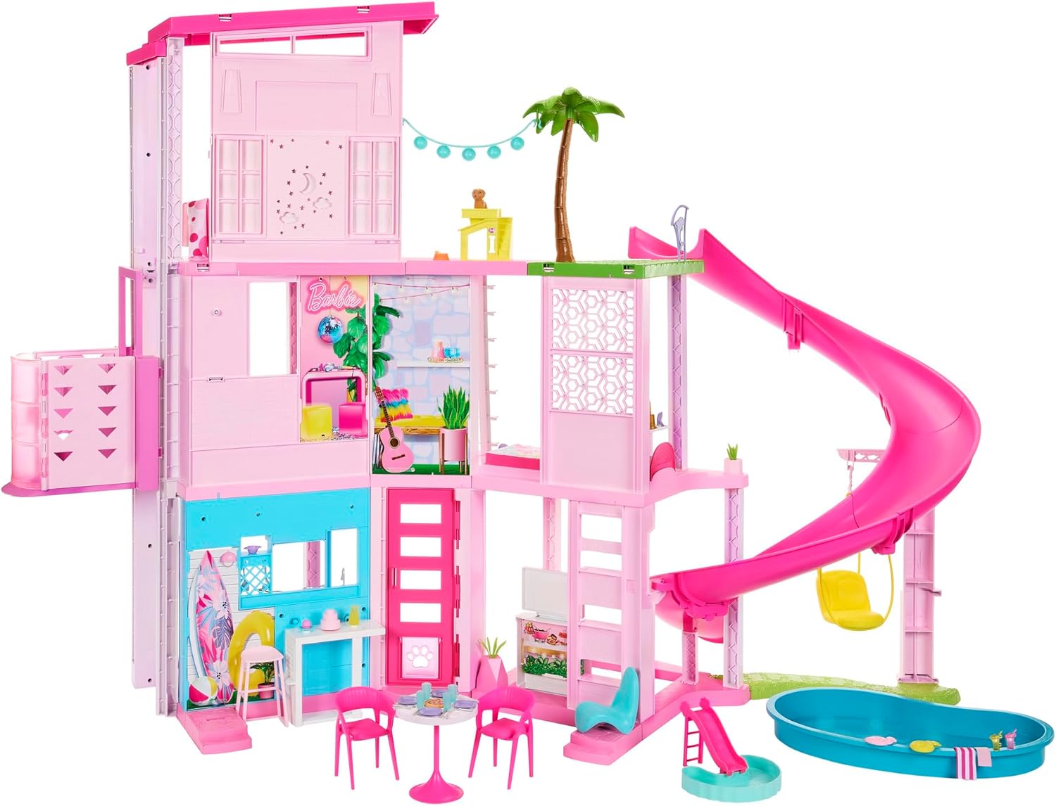 Barbie Dreamhouse XL – Pool Party Dollhouse with 75+ Accessories