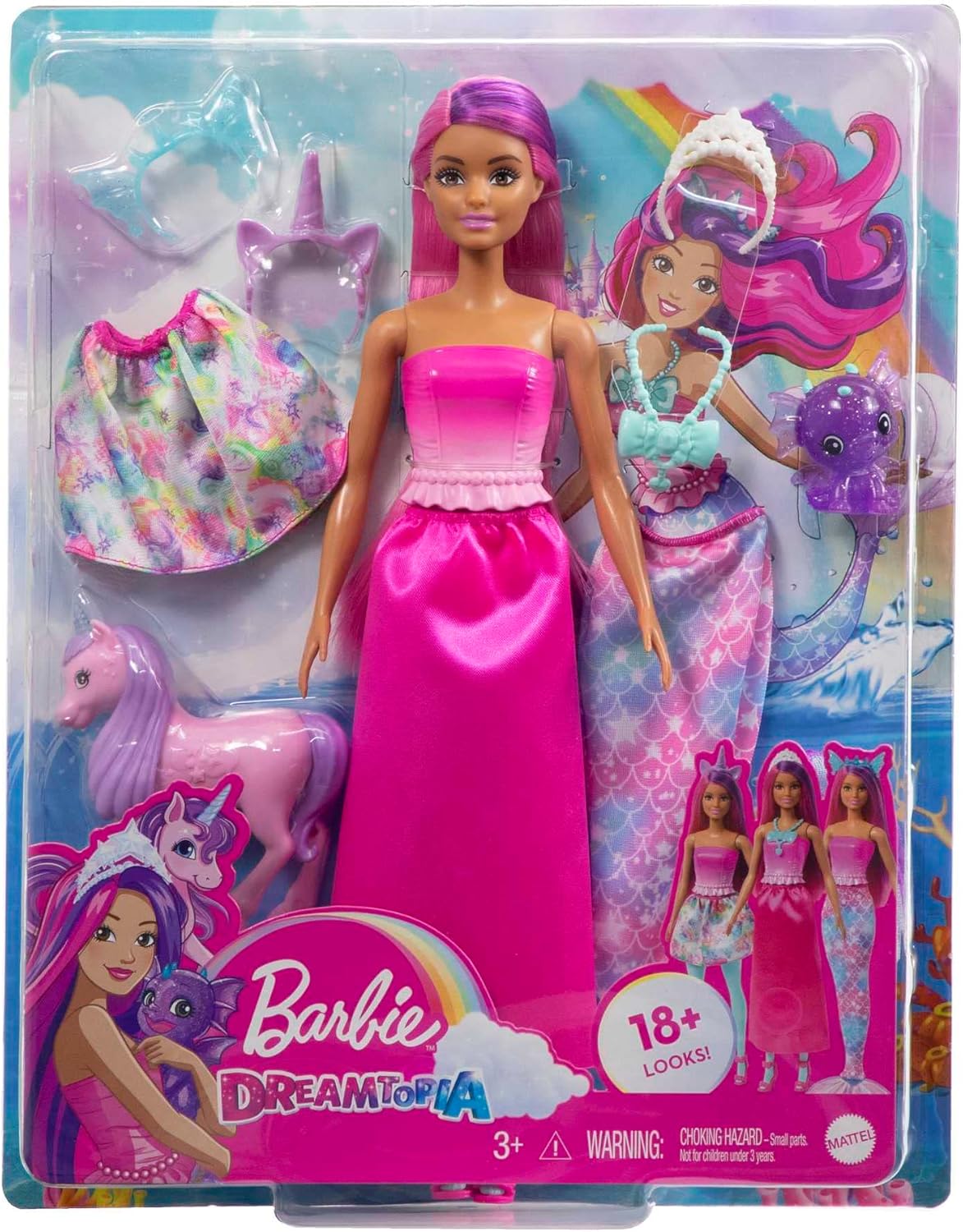 Set da vestire per la bambola Barbie Dreamtopia