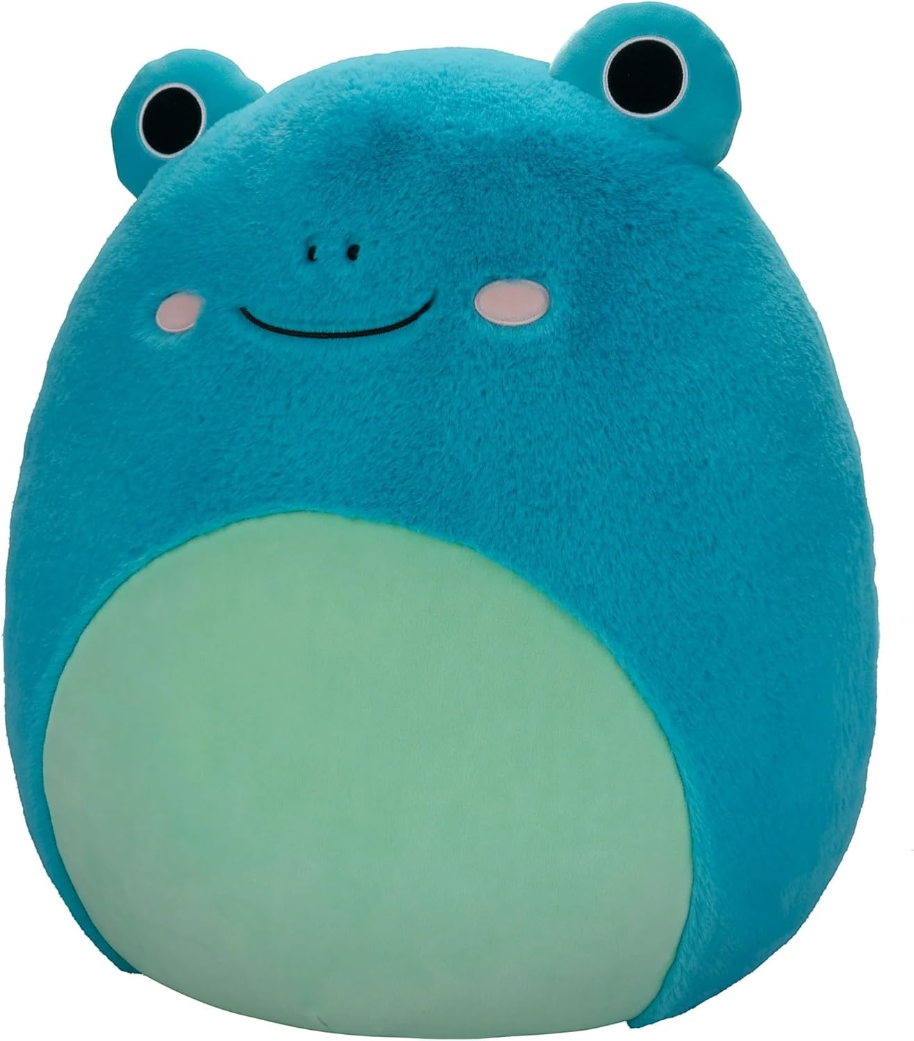 Squishmallows Fuzz-A-Mallows Ludwig Blaugrüner Frosch