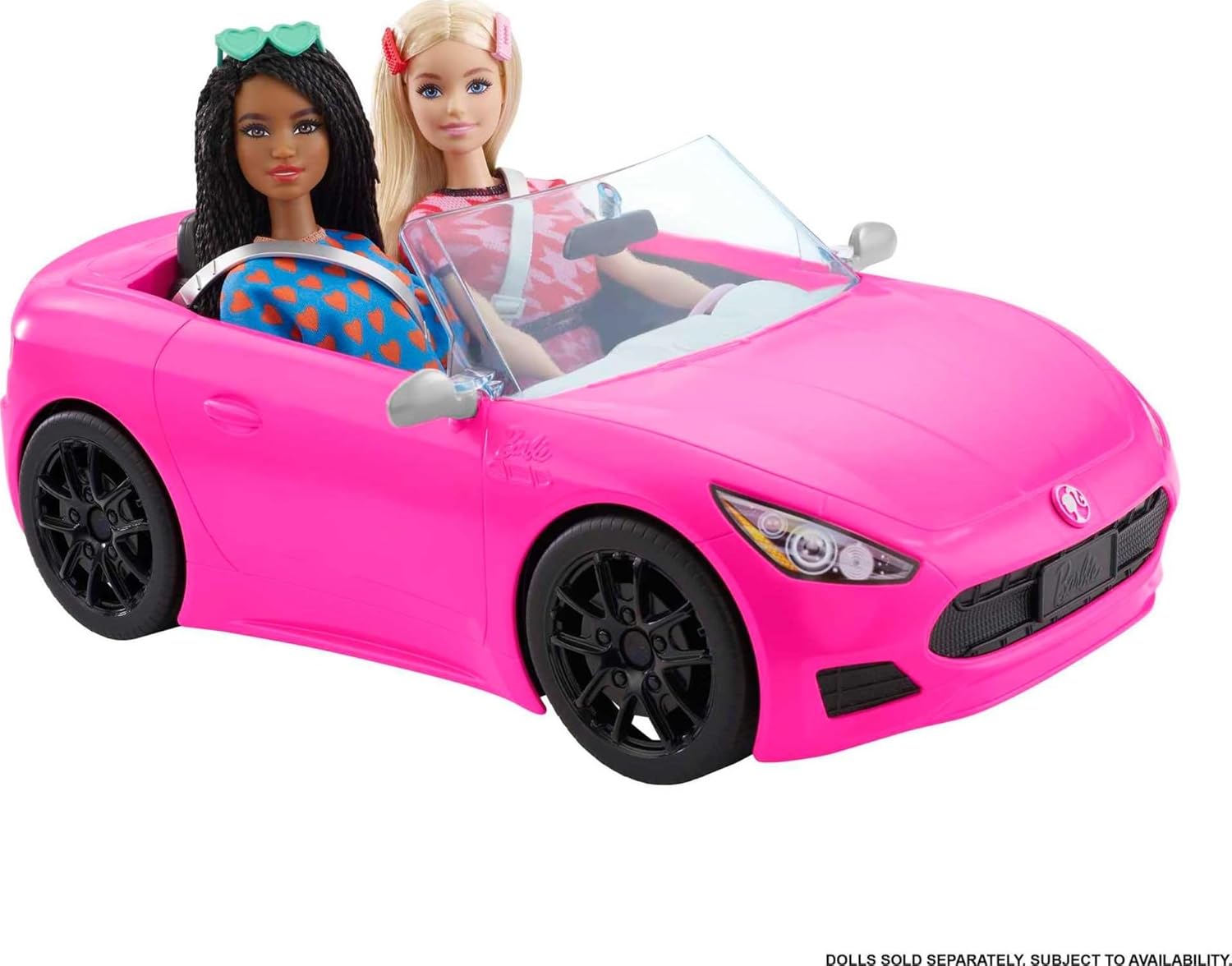 Barbie-DreamHouse XL Dollhouse + Pink Barbie Car