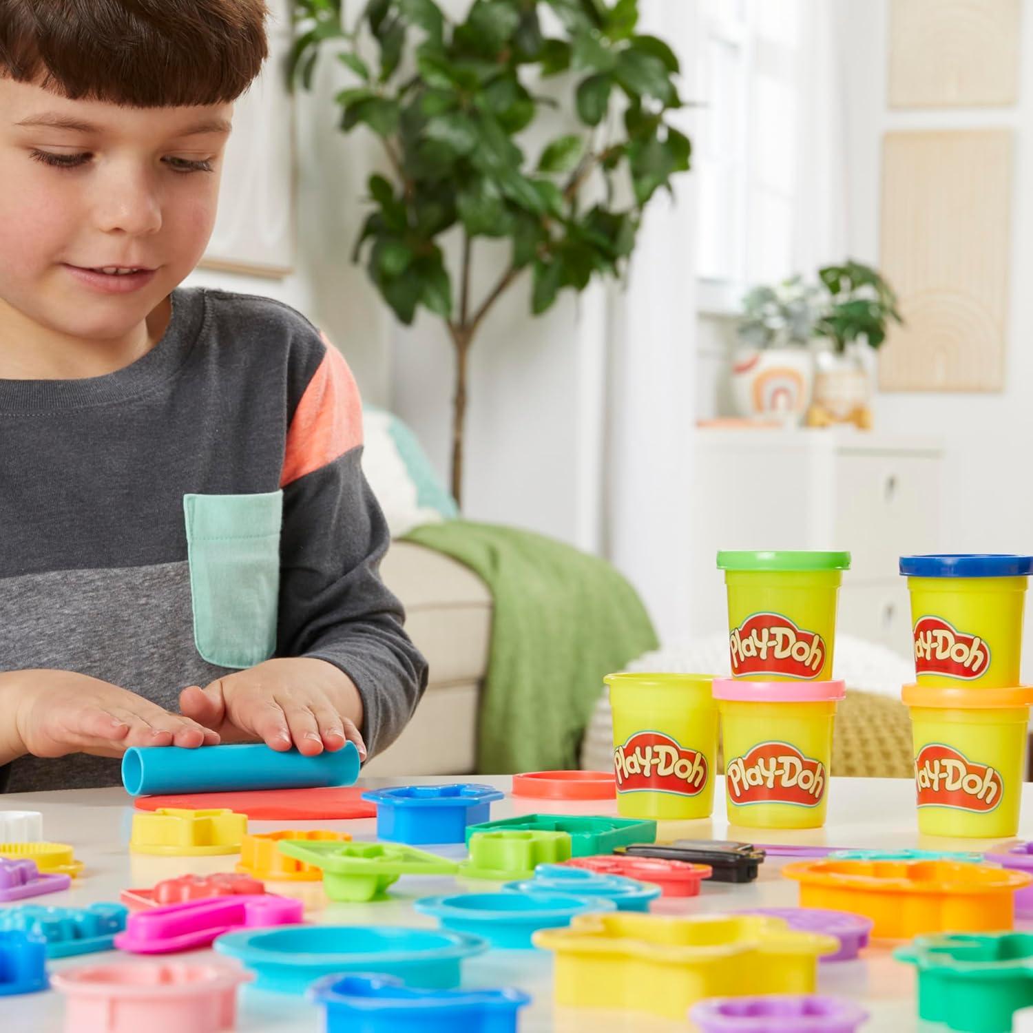 Play-Doh Holiday Set of Tools | 43 Accessories & 10 Colors | Year-Round Arts & Crafts Kit for Kids Ages 3+