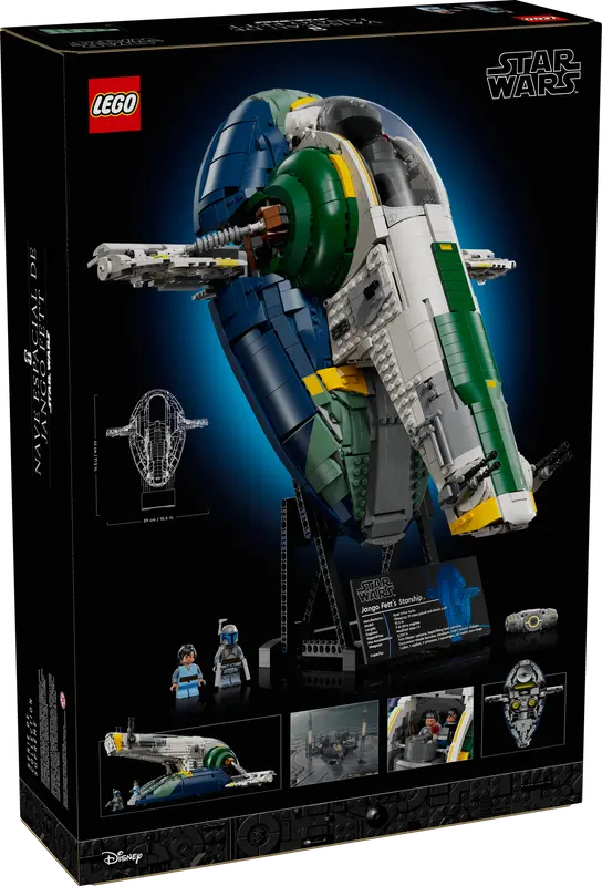LEGO Star Wars Jango Fetts Raumschiff der Firespray-Klasse (75409)