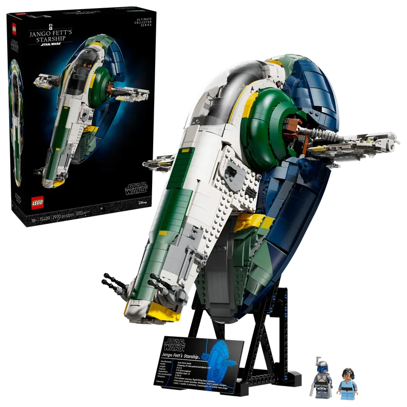 LEGO Star Wars Jango Fetts Raumschiff der Firespray-Klasse (75409)