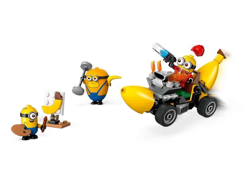 LEGO Despicable Me 4 Minions et voiture banane (75580)