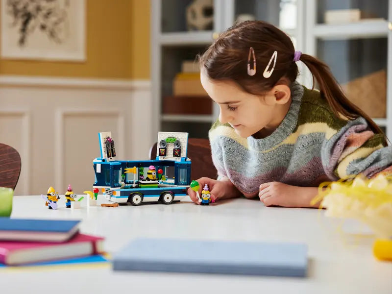 LEGO Despicable Me 4 Minions and Their Music Party Bus (75581)