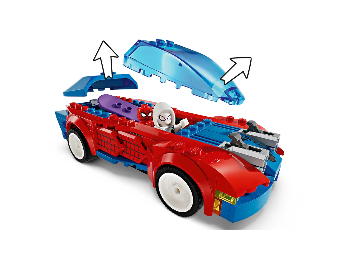 Spider-Man-Rennwagen und Venom Green Goblin (76279)