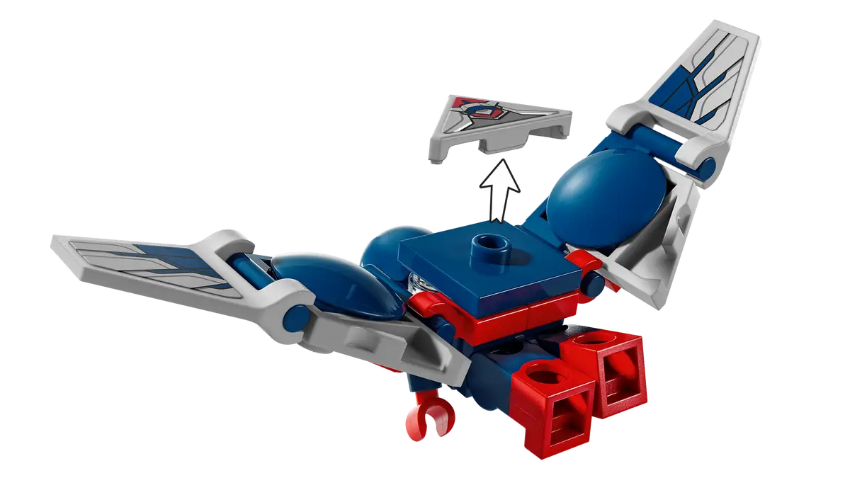 Kampf zwischen Captain America und Red Hulk (76292)