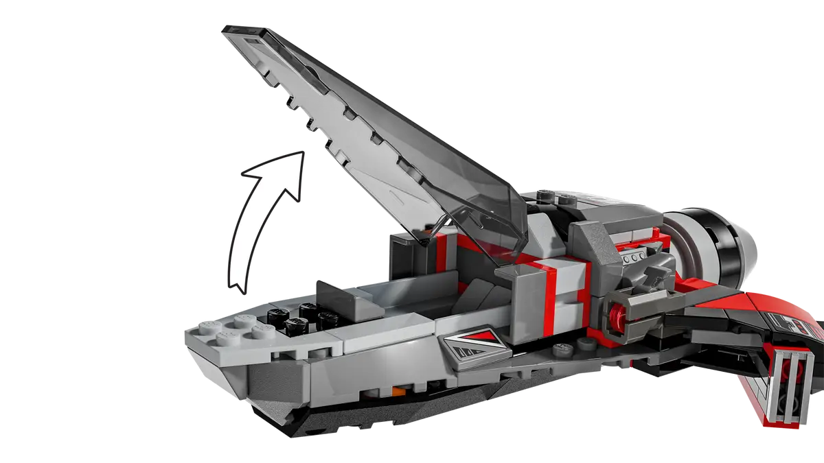 Kampf zwischen Captain America und Red Hulk (76292)