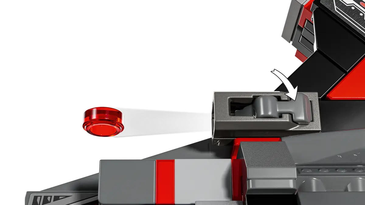 Kampf zwischen Captain America und Red Hulk (76292)