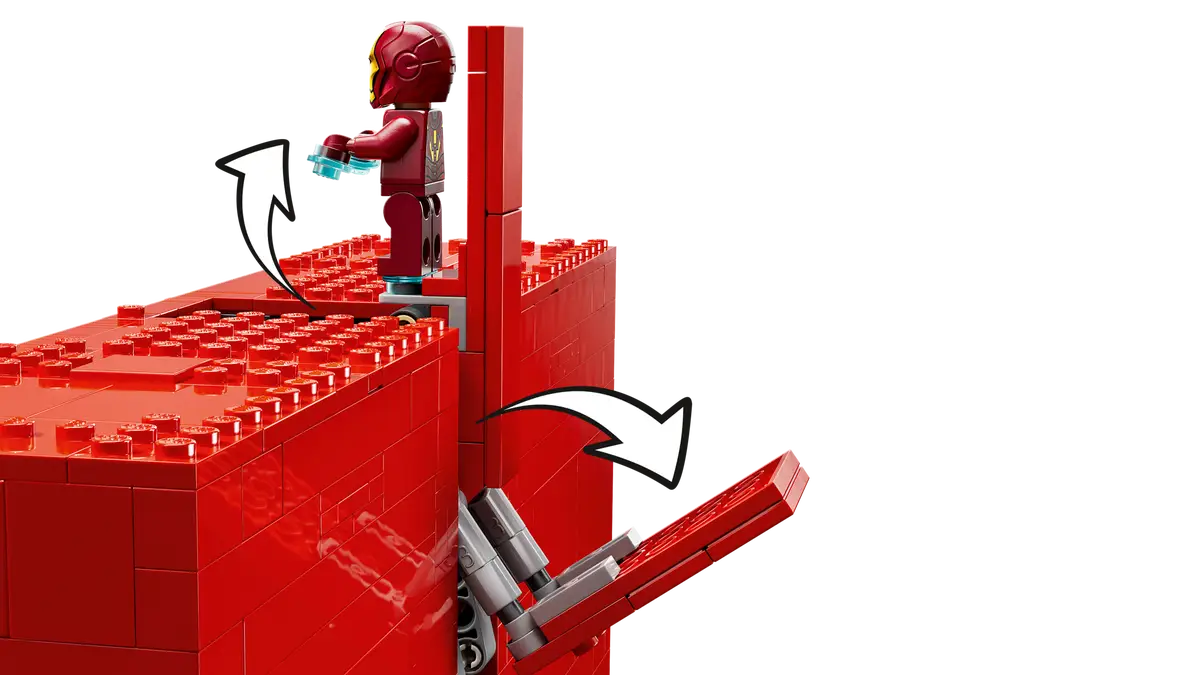 MARVEL Logo & Minifiguren (76313)
