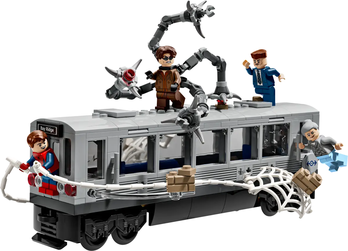 Spider-Man vs. Doc Ock U-Bahn-Szene (76321)