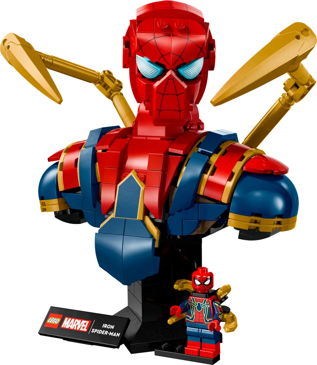 Eiserne Spider-Man-Büste (76326)