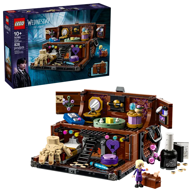LEGO Wednesday Thing and His Apartment (76785)