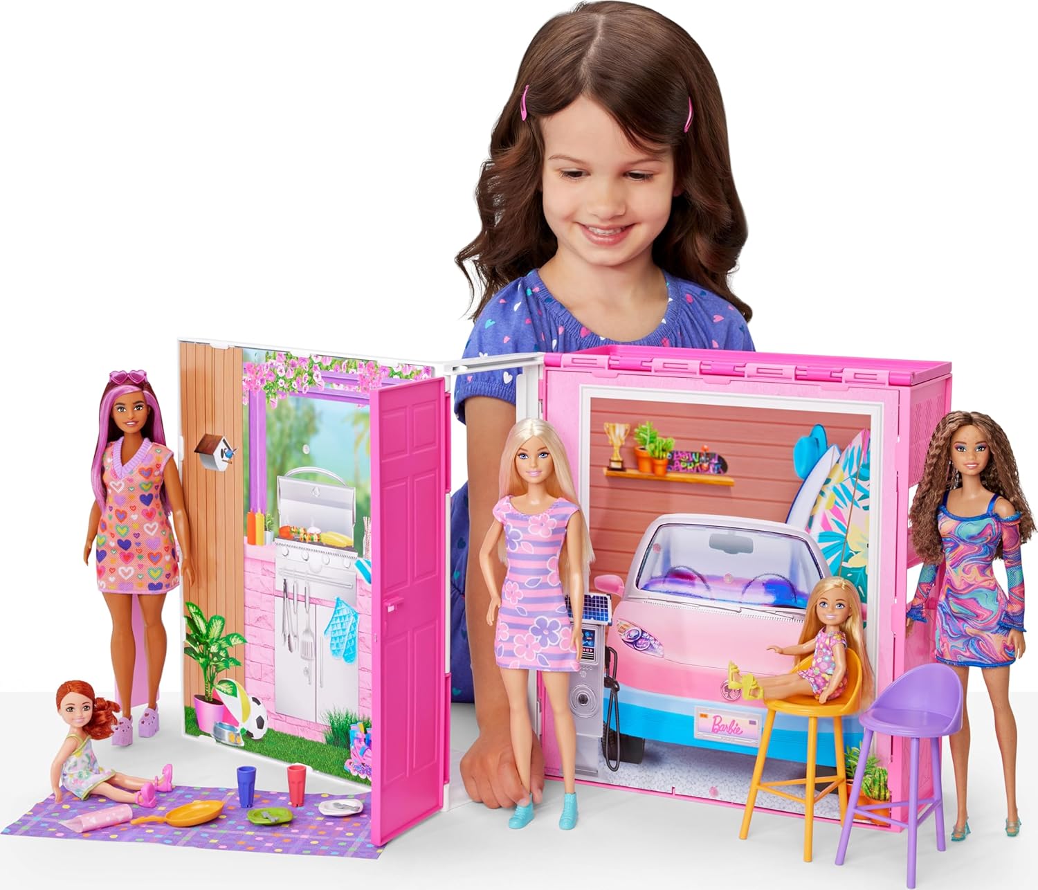 Barbie - Ensemble de jeu pour maison de poupée