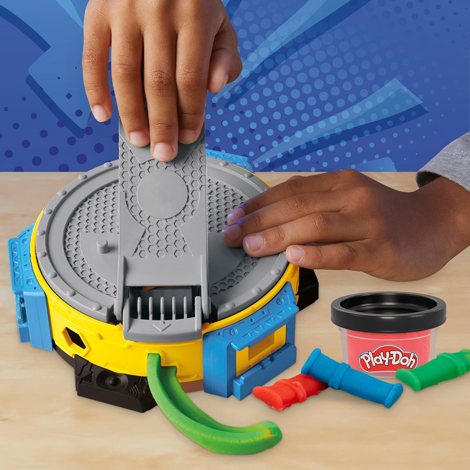 Play-Doh Marvel Hulk Smash & Squish Spielset | Superhelden-Actionfigur und Smash-Tools für Kinder ab 4 Jahren