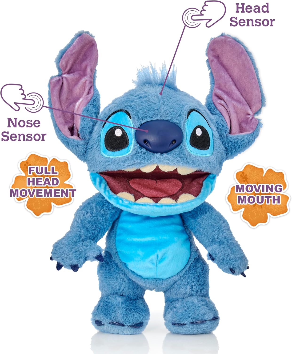 Disney Chatty Stitch Deluxe Puppetronic NEW