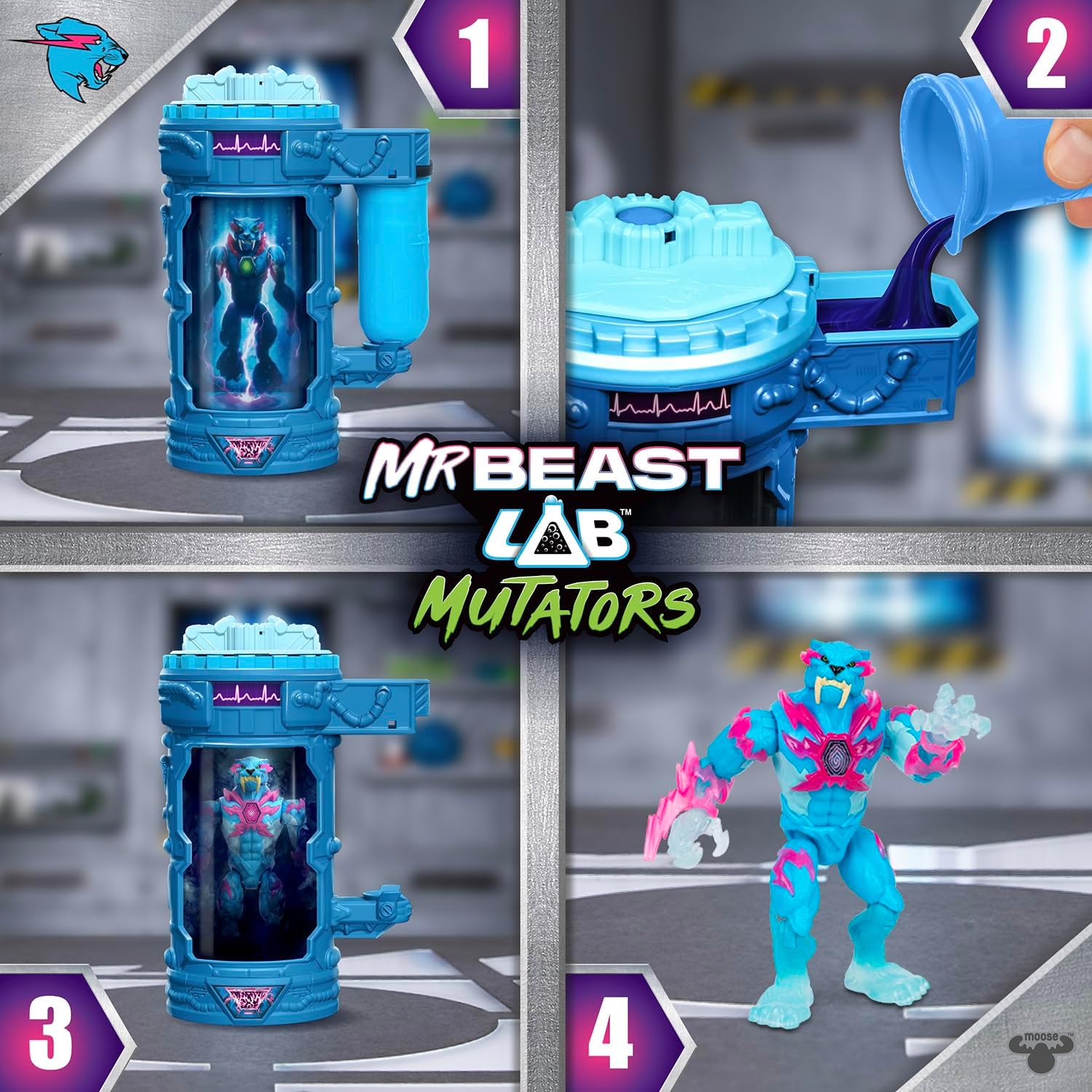 MrBeast Lab Hyper Fusion Mutatoren – Lightning Panther