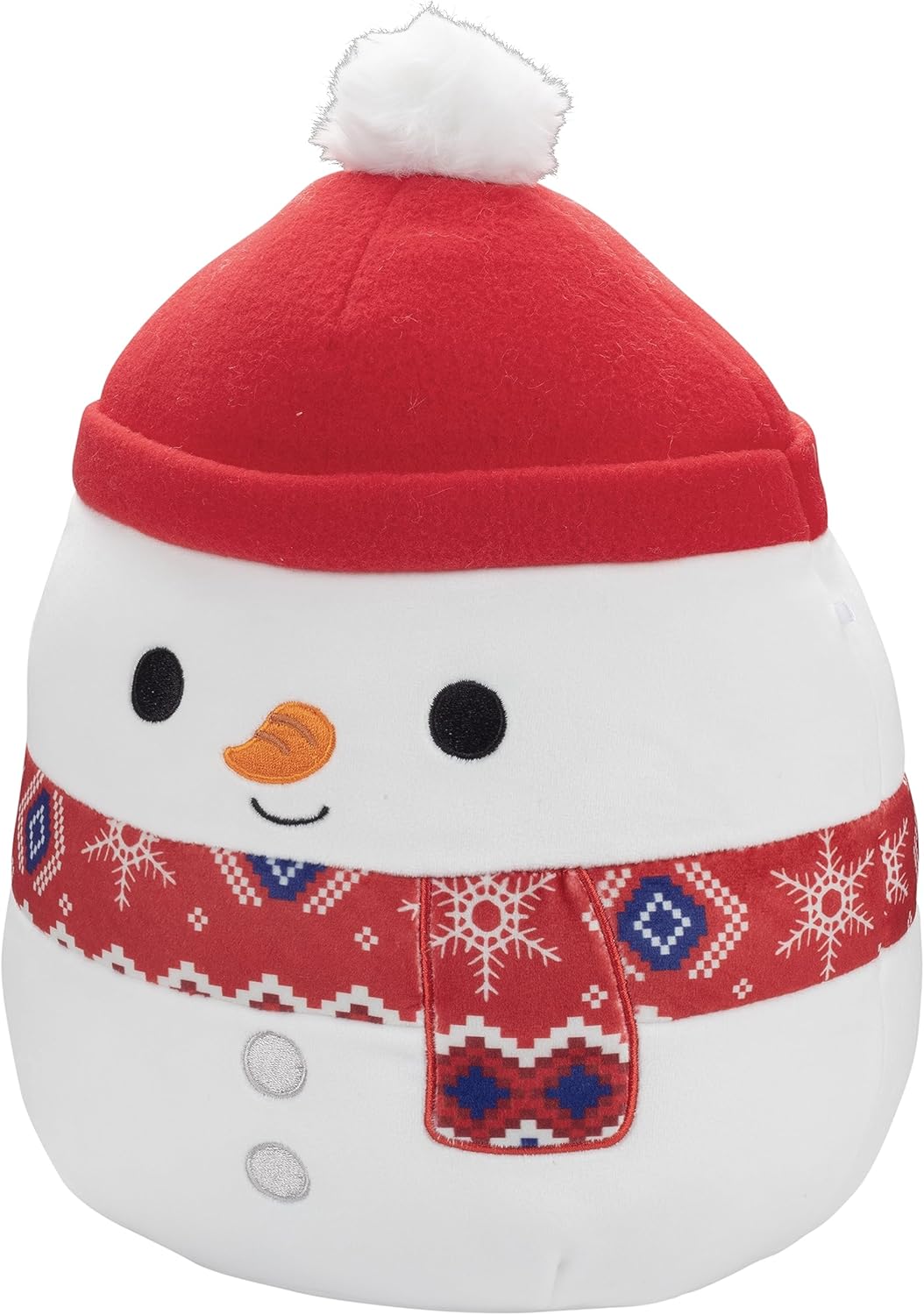 Squishmallows Christmas Manny The Snowman