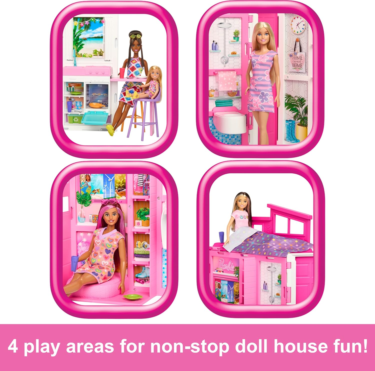 Barbie - Ensemble de jeu pour maison de poupée