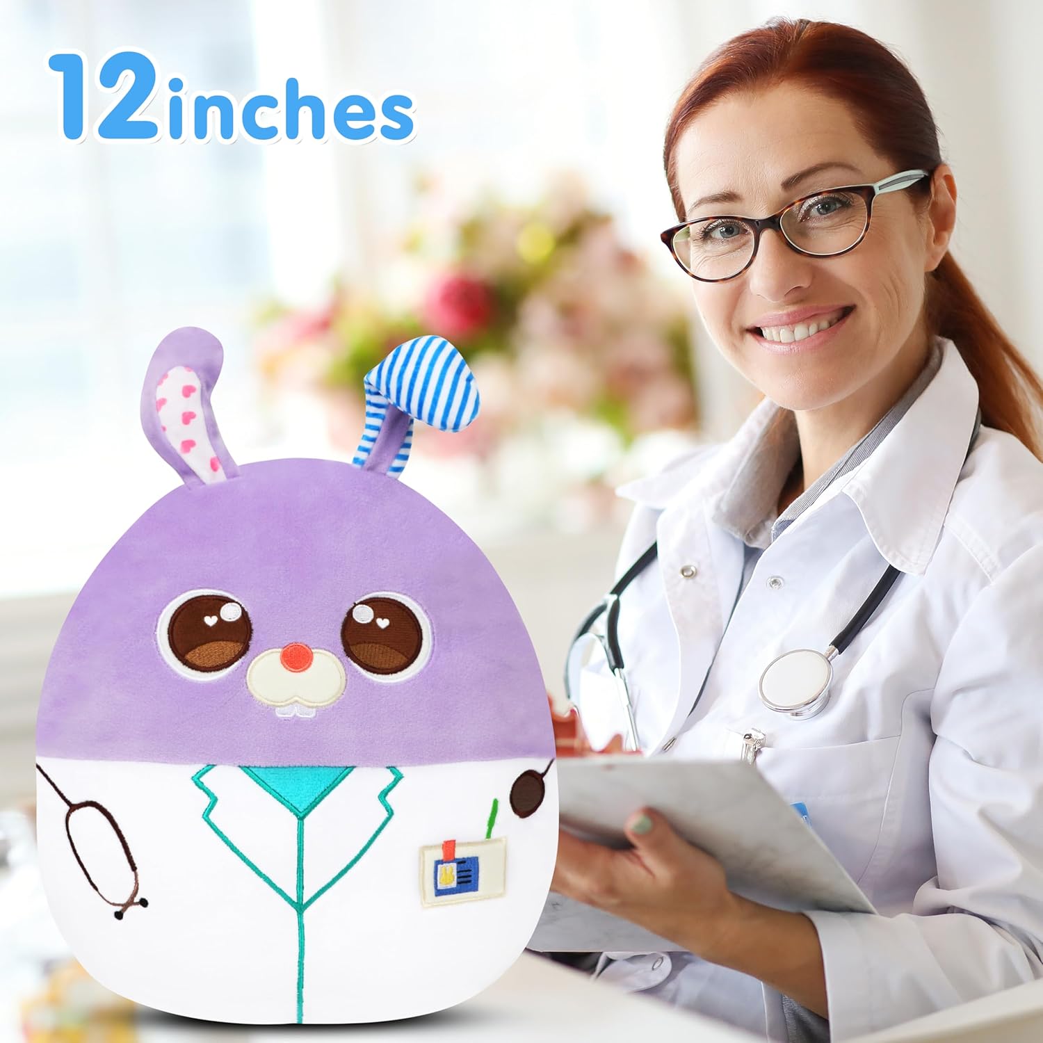 Squishmallows - Doctor Rabbit