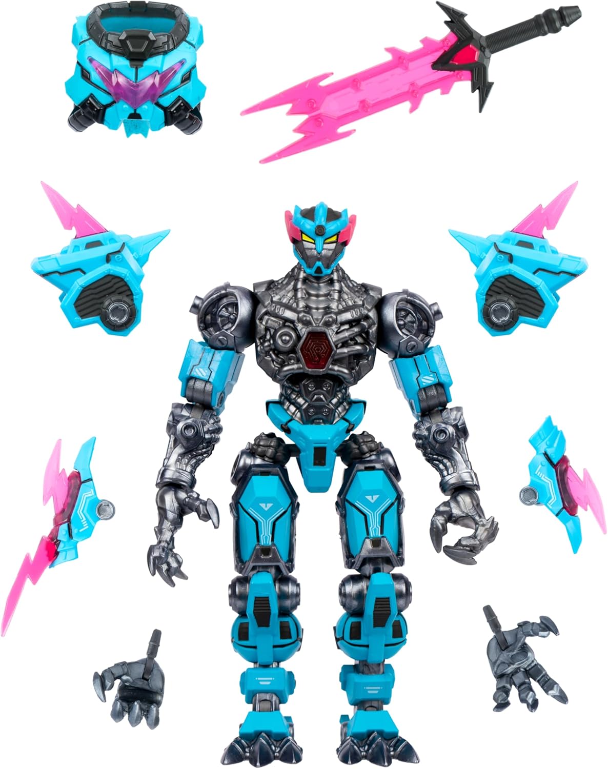 MrBeast Lab – Platinum Series Panther Battle Titan Collector Figure