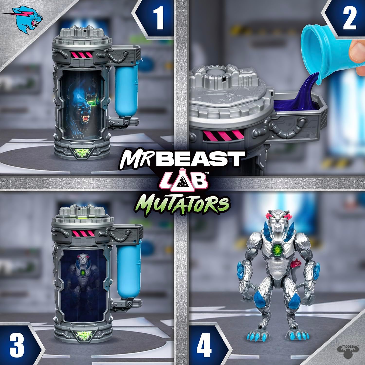 MrBeast Lab Mutators – Metallic Panther