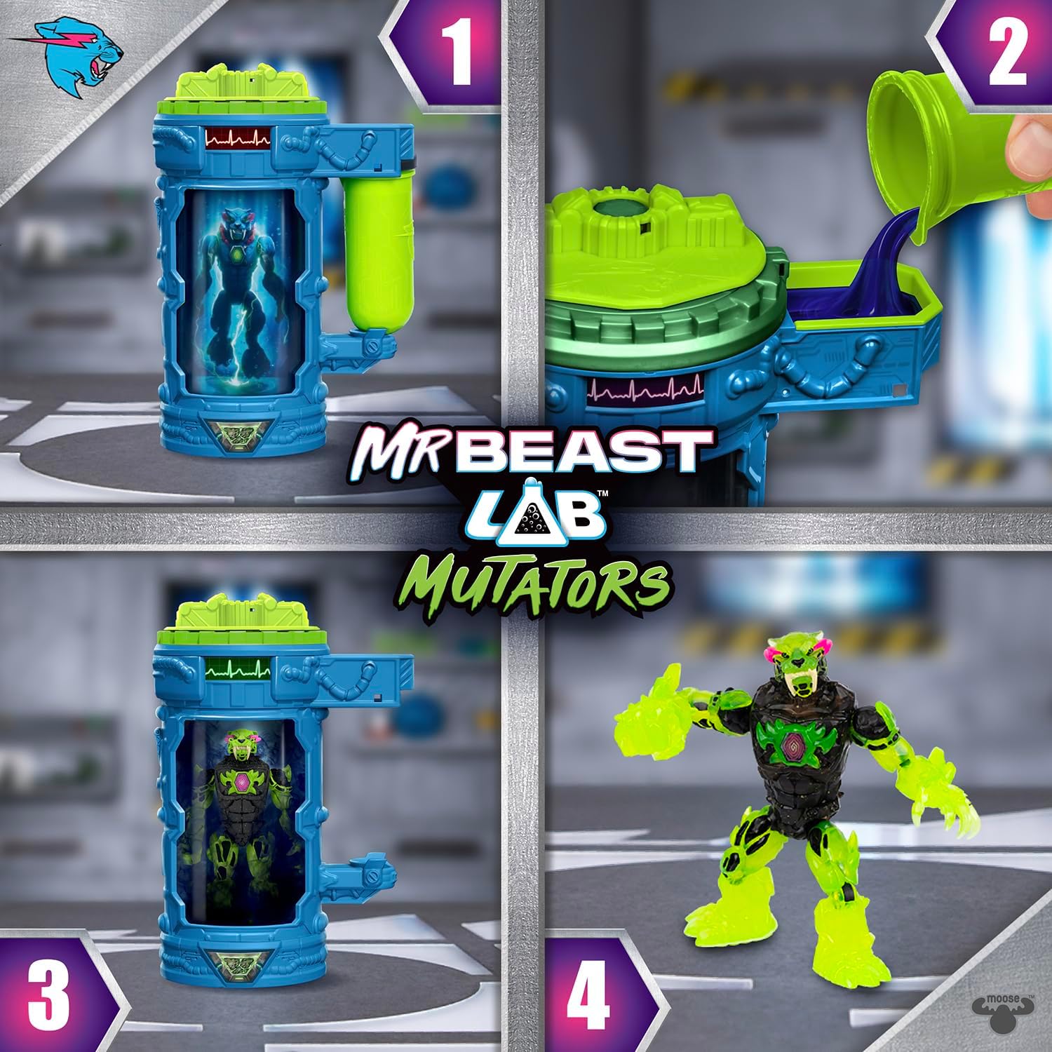 MrBeast Lab Hyper Fusion Mutators – Atomic Earth Panther
