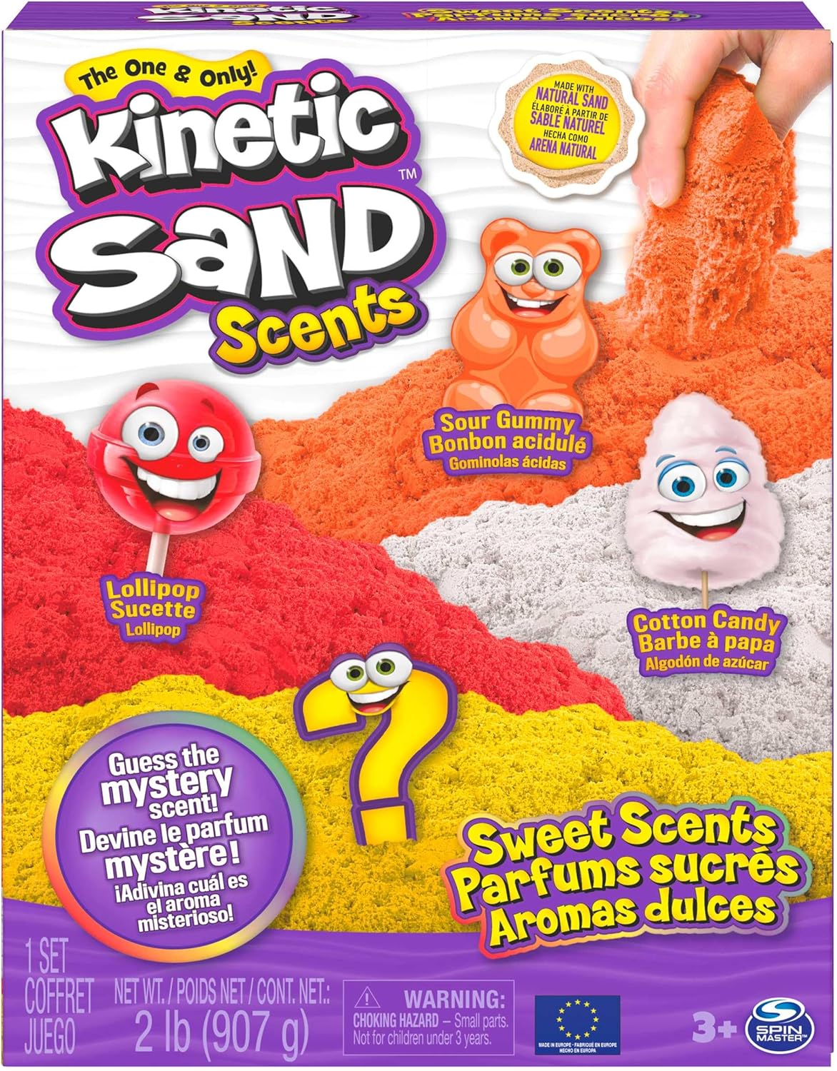 Kinetic Sand 907 g scents multicolor