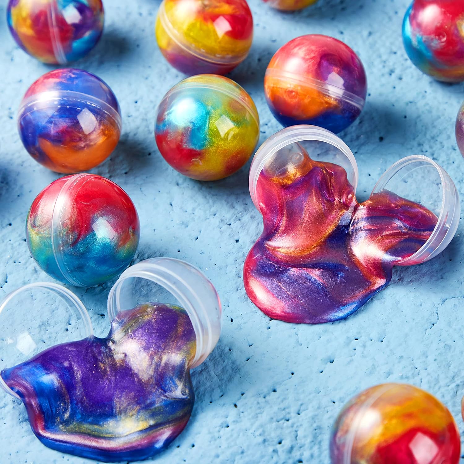 Galaxy Slime Kit | 36 Mini Slime Pack | Dehnbare, nicht klebende, wiederverwendbare Partygeschenke für Kinder im Alter von 5–12 Jahren | Geschenkset zum Valentinstag, zu Ostern oder im Klassenzimmer