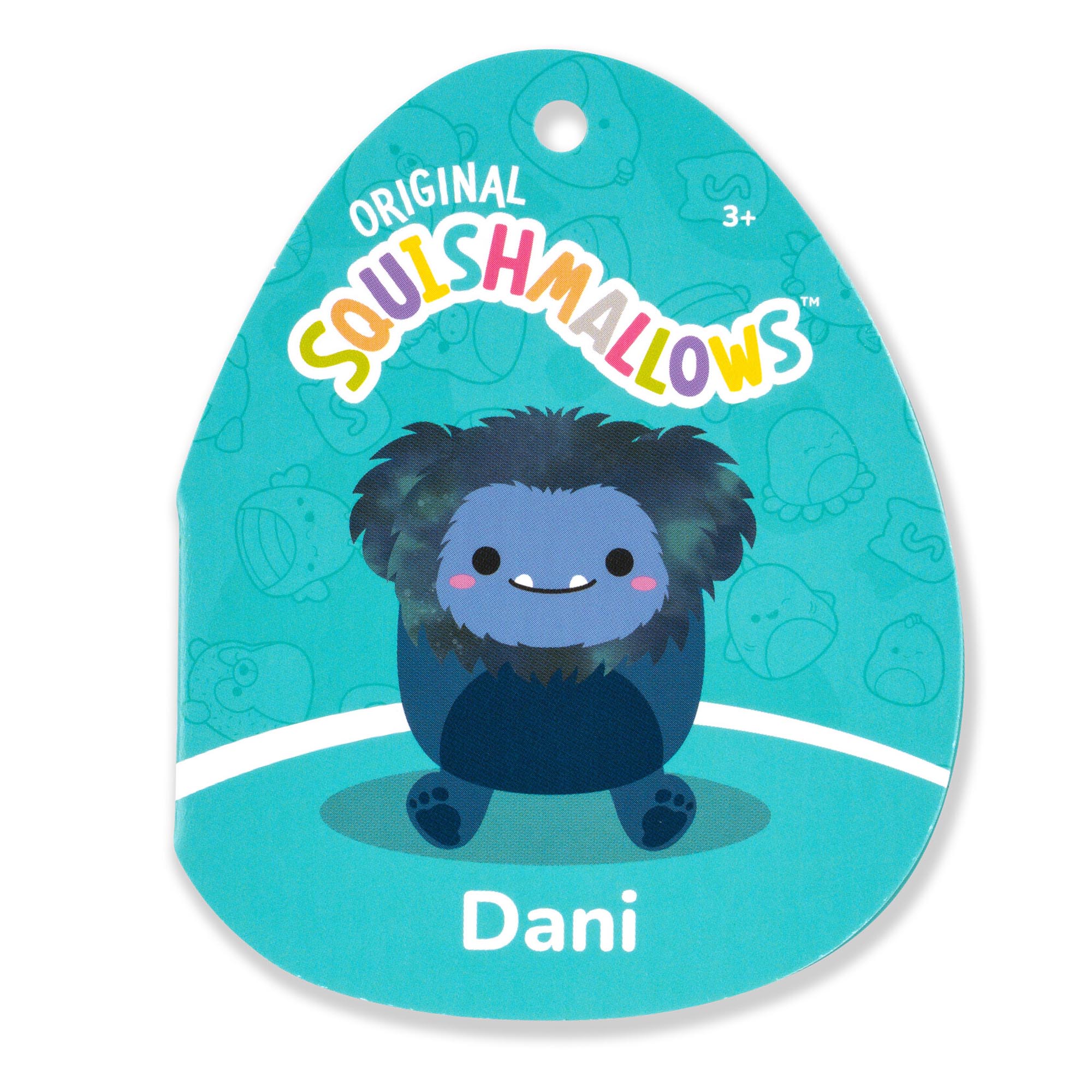 Squishmallows – Dani, der marineblaue Bigfoot