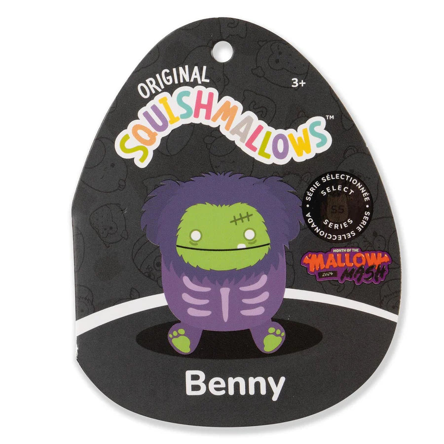 Squishmallows Halloween Zombie Benny L