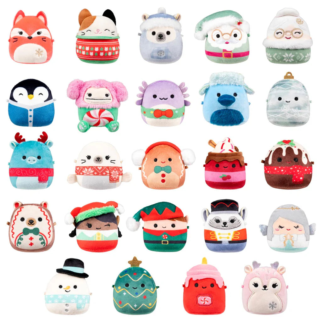 Christmas Micromallows 24-Day Holiday Plush Advent Calendar