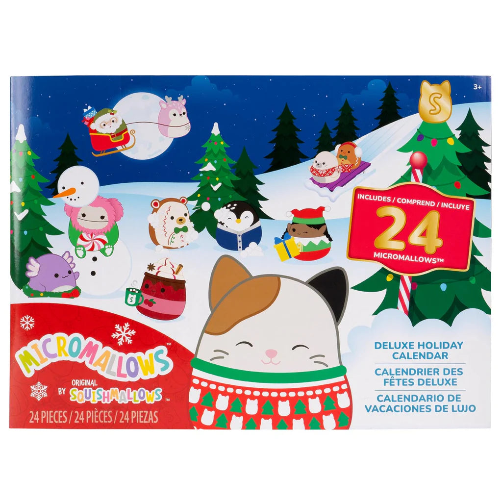 Christmas Micromallows 24-Day Holiday Plush Advent Calendar