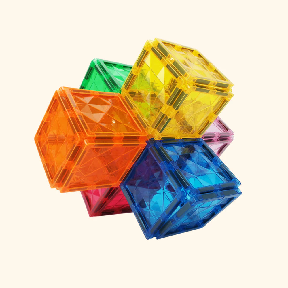 Magnetbaukasten COLORMAG Magnetbaukasten 100-tlg