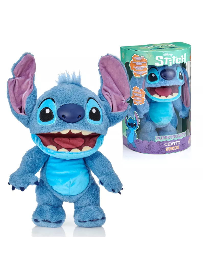 Disney Chatty Stitch Deluxe Puppetronic NEW