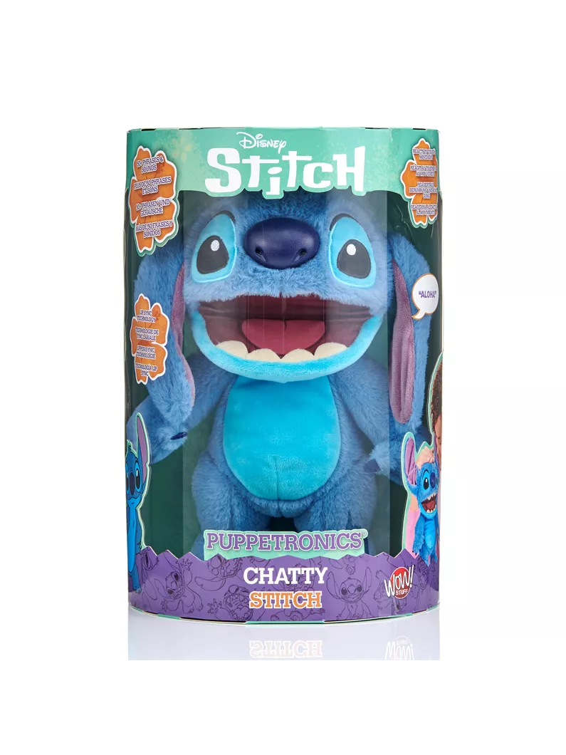 Disney Chatty Stitch Deluxe Puppetronic NEW