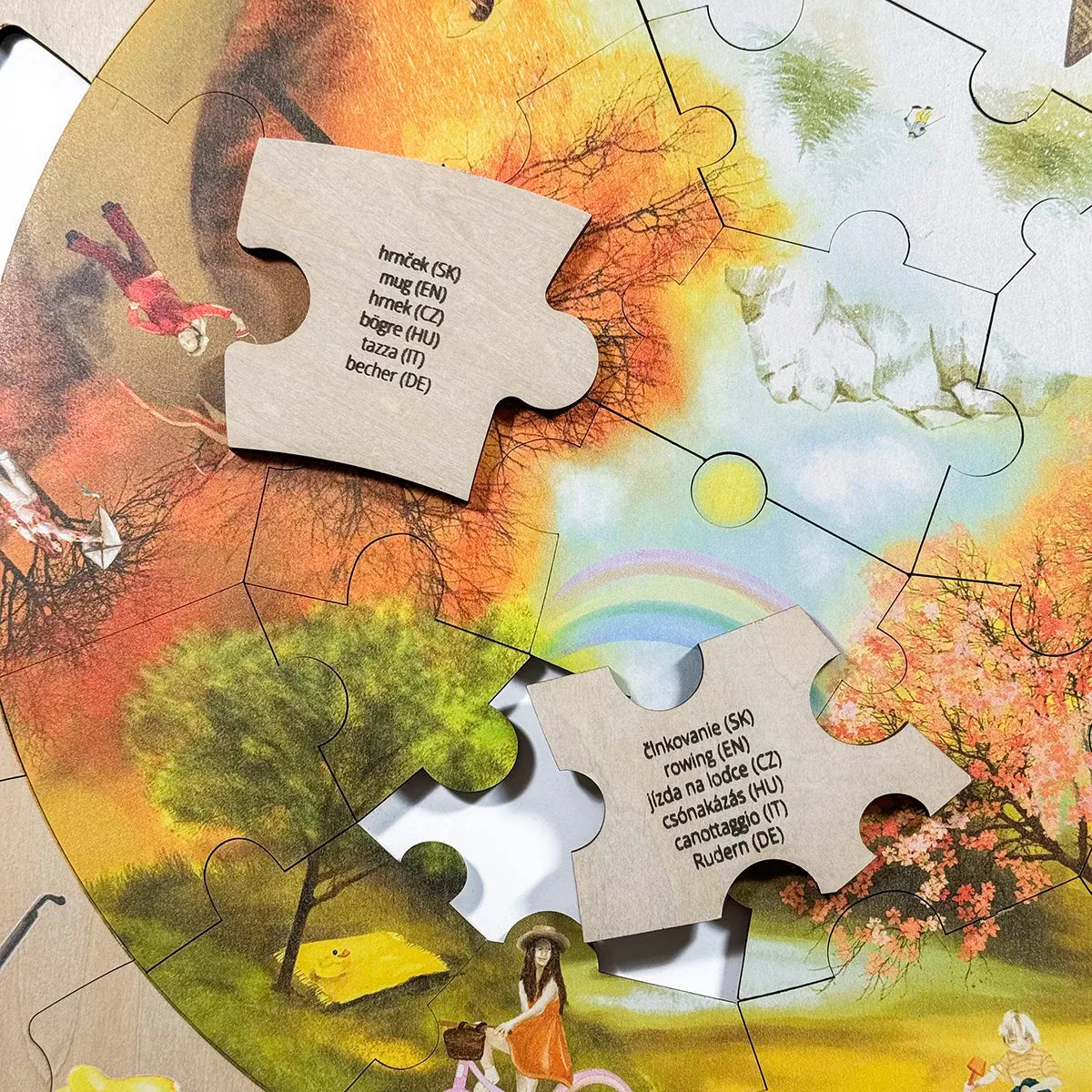 Four seasons Floor Puzzle