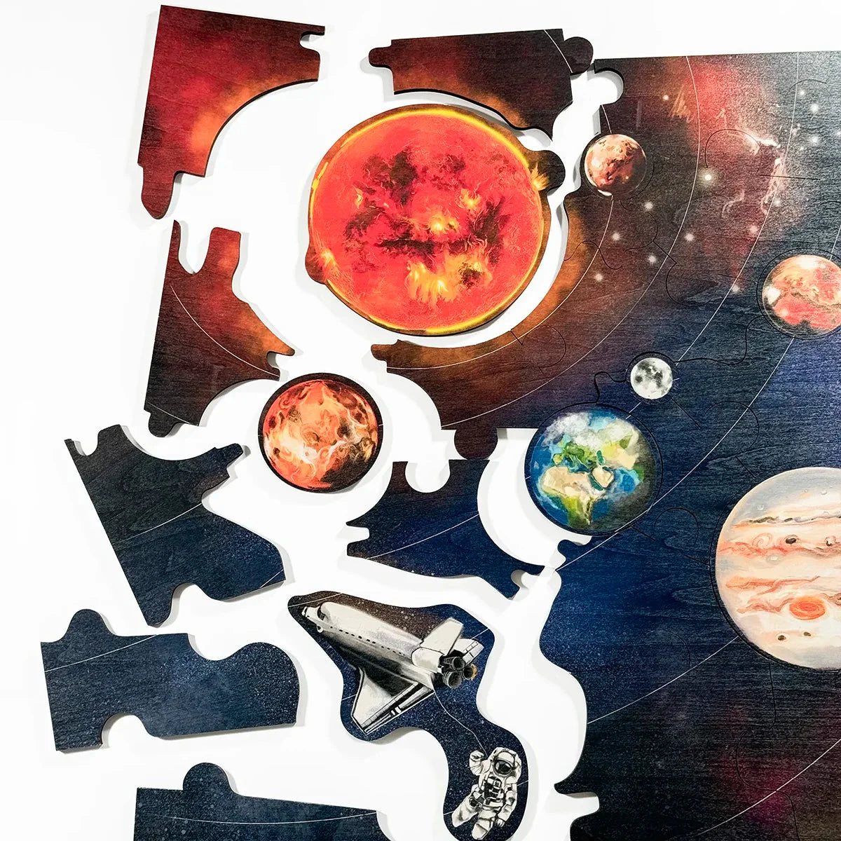 Puzzle de sol spatial