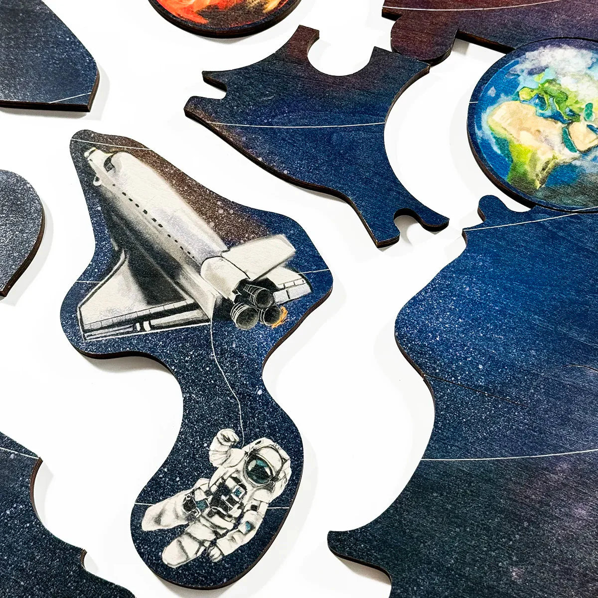 Puzzle de sol spatial