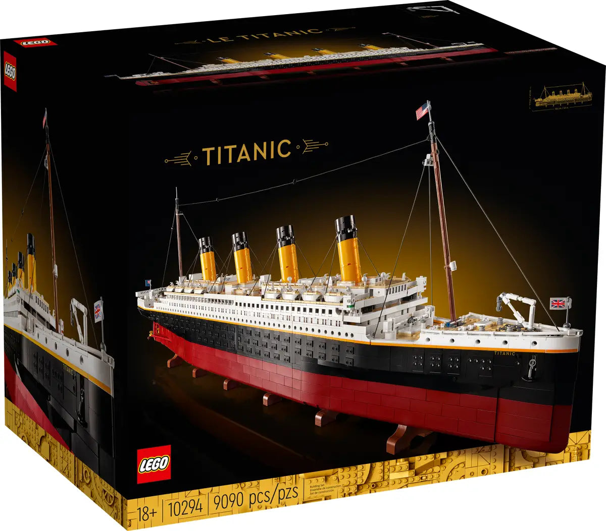 LEGO Titanic (10294)-last piece available at the lowest price on the market.