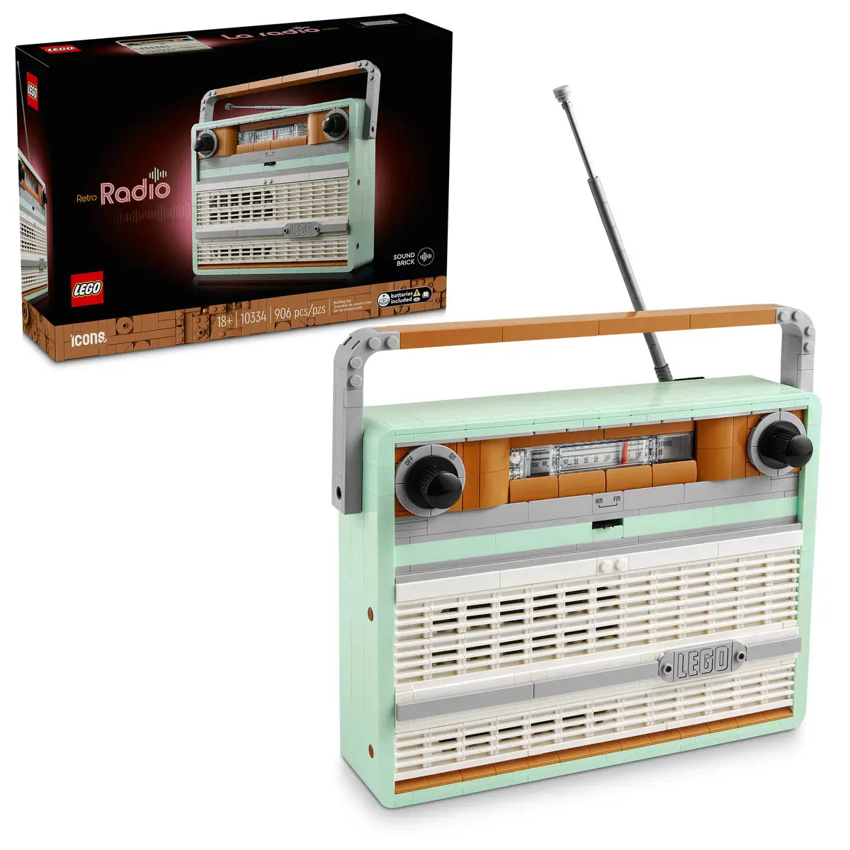 LEGO Icons Retro Radio (10334)