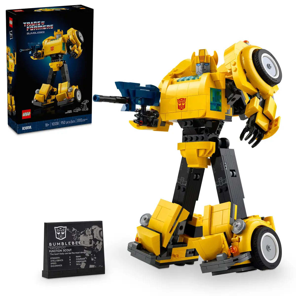 LEGO Icons Transformers Bumblebee (10338)