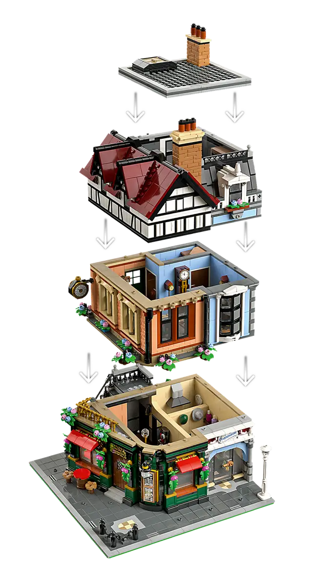 LEGO Icons Tudor Corner (10350)