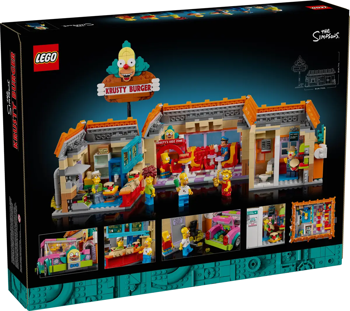 LEGO Icons The Simpsons: Krusty Burger (10352)
